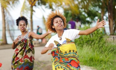 Traditional dance class